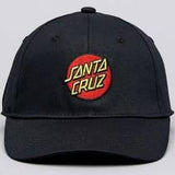 SANTA CRUZ Classic Dot Elastic Cap Youth - BLACK