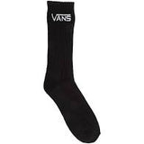VANS - Off The Wall Men's Classic Crew Socks 3-Pack Size 9.5-13 - BLACK