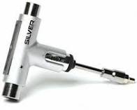 Silver Skate Tool - Premium Skateboard Tool - Various Colours