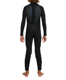 O'NEILL Boys Reactor 2 Back Zip Full 3/2mm - BLACK/BLACK