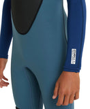 O'NEILL - Boys Reactor 2 Back Zip Full 3/2mm - CADET/MARINE
