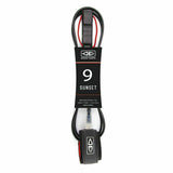 OCEAN & EARTH Sunset Moulded Leash 9'0" - BLACK