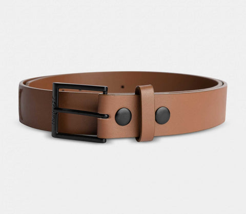 HURLEY - One & Only Leather Belt - TAN
