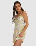 BILLABONG Cosmic Playsuit - LIME