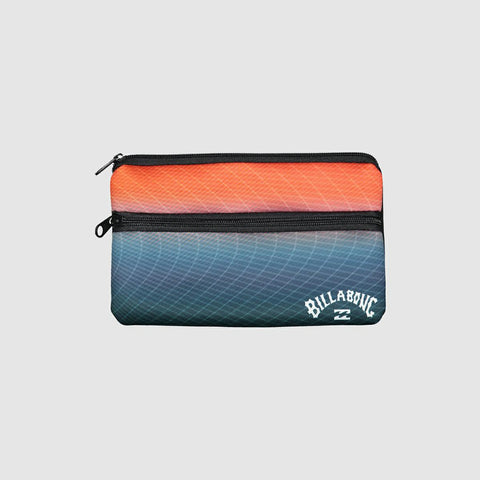 BILLABONG Small Pencil Case - NEO RED