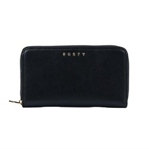 RUSTY - Grace Leather Wallet 1 - BLACK