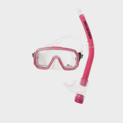 LAND & SEA - Kakadu Jnr Mask/Snorkel - PINK