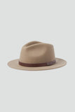 BRIXTON Messer Fedora - HEATHER SAND