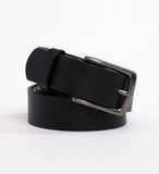 RUSTY High River  Leather Belt - BLACK