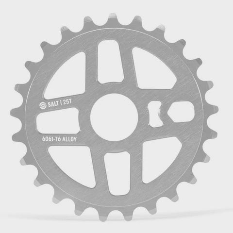 Salt Pro BMX 25t Pro Sprocket 58gms - POLISHED SILVER