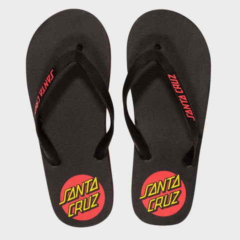 SANTA CRUZ Classic Dot Youth Thong - BLACK