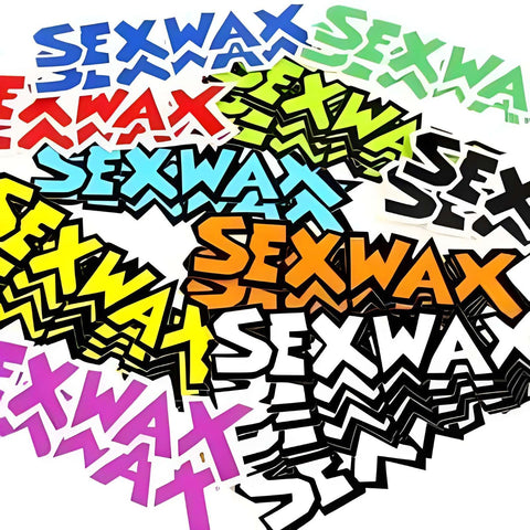 SEX WAX 8" Die Cut Stickers - ASSORTED