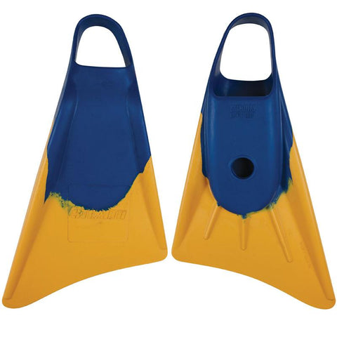 STEALTH S1 Classic Fins  - BLUE/SUN GOLD