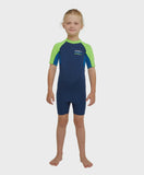 O'NEILL Boys Toddler Reactor B/Z Short Sleeve Spring 2mm - MARINE/ULTRA/DAYGLO