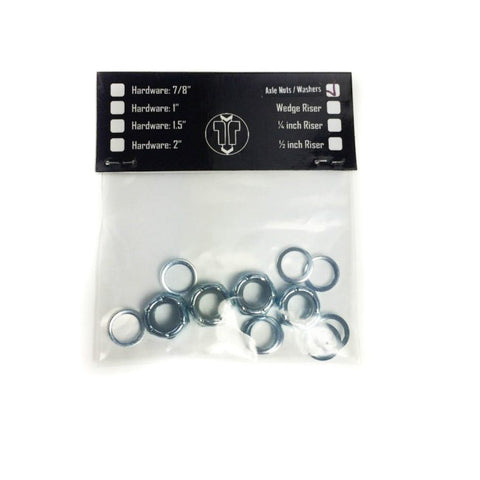 Trinity Skateboard Axle Nuts & Washers