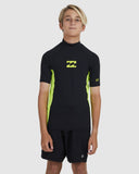 BILLABONG Boys All Day Wave - BLACK/NEON YELLOW