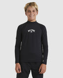 BILLABONG Boys All Day Arch RF Long Sleeve - BLACK