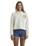 BILLABONG Girls Easy Breeze Hoodie - SALT CRYSTAL