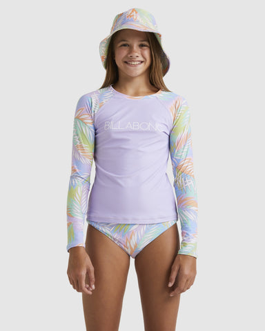 BILLABONG Tropical Dayz Long Sleeve Set - LILAC BREEZE