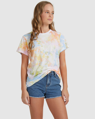 BILLABONG Painted Rainbows Tee - MULTI
