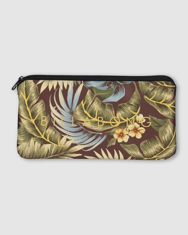 BILLABONG Slow Daze Pencil Case - BROWN