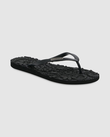 BILLABONG Always Daisy Thongs - BLACK