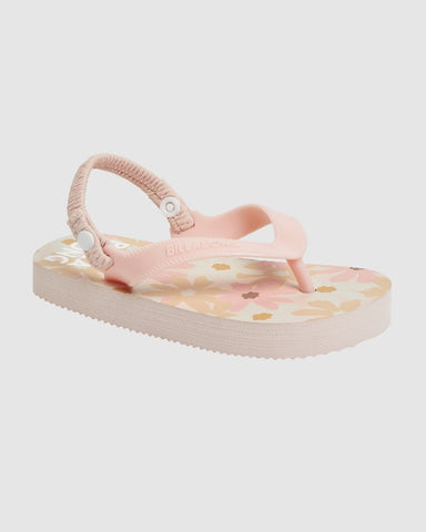 BILLABONG Little Daisy Girls Thong - PALE PINK