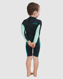 BILLABONG - Tide Short Sleeve Surf Suit - BLACK HEATHER