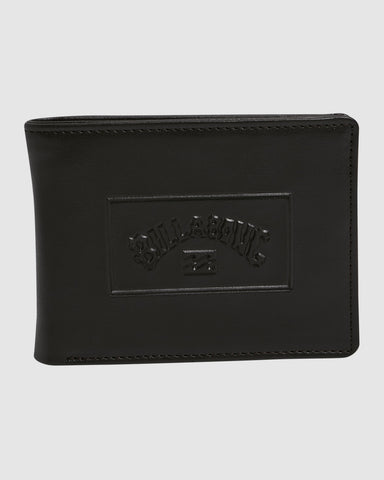 BILLABONG - Classic Flip Wallet - BLACK