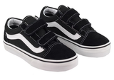 VANS - Toddler/Youth Old Skool V - BLACK/WHITE
