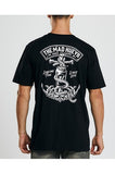 THE MAD HUEYS Drop Anchor Short Sleeve Tee - BLACK