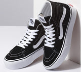 VANS Sk8 Hi Platform 2.0 - BLACK/TRUE WHITE