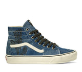 VANS Sk8 Hi Tapered - DENIM EMBROIDERY NAVY/WHITE